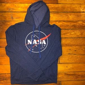 Blue NASA Logo Sweatshirt
